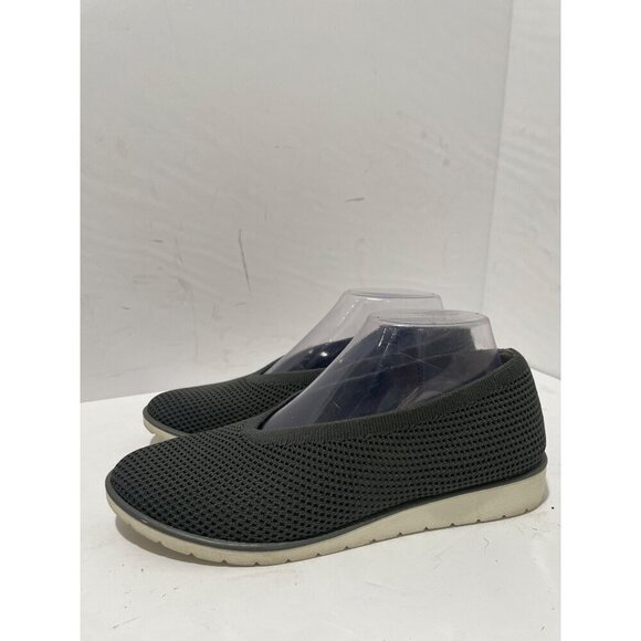 Eileen Fisher Flats Womens Heaven Stretch Knit Black shoes Ballet Shoes size 8.5 - Picture 1 of 7